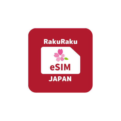 Rakuraku Japan Esim logo